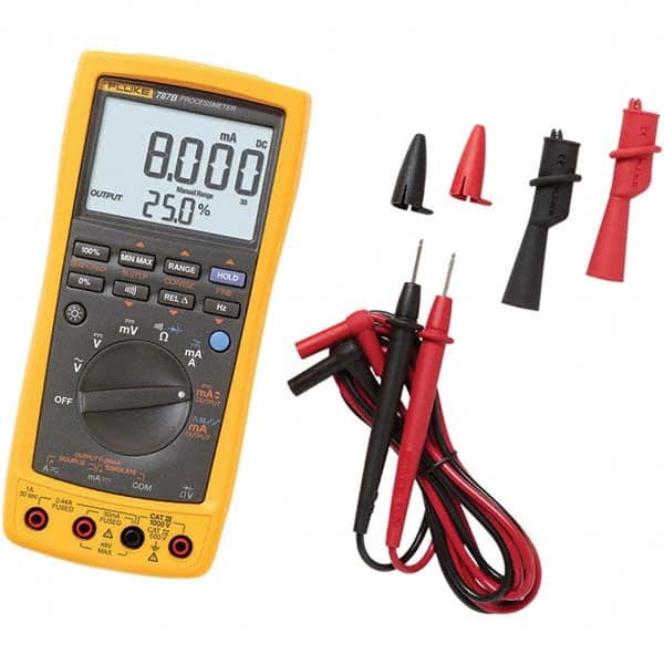 Fluke - Multimeters Multimeter Type: Digital Measures: Continuity; Diode Test; Frequency; Resistance; Voltage - Benchmark Tooling