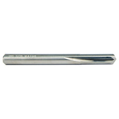 #28 Dia. x #28 Shank × 5/8″ Flute Length × 2″ OAL, 3xD, 2xD Flute, Solid Carbide Drill - Benchmark Tooling