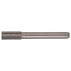 SA-9 Double Cut Solid Carbide Bur-Cylindrical without End Cut