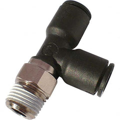 Legris - Plastic Push-To-Connect Tube Fittings Type: Male Run Tee Tube Outside Diameter (Inch): 3/16 - Benchmark Tooling