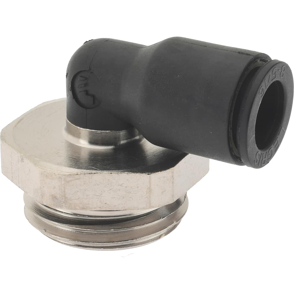 Legris - Plastic Push-To-Connect Tube Fittings Type: Male Elbow Tube Outside Diameter (mm): 8 - Benchmark Tooling