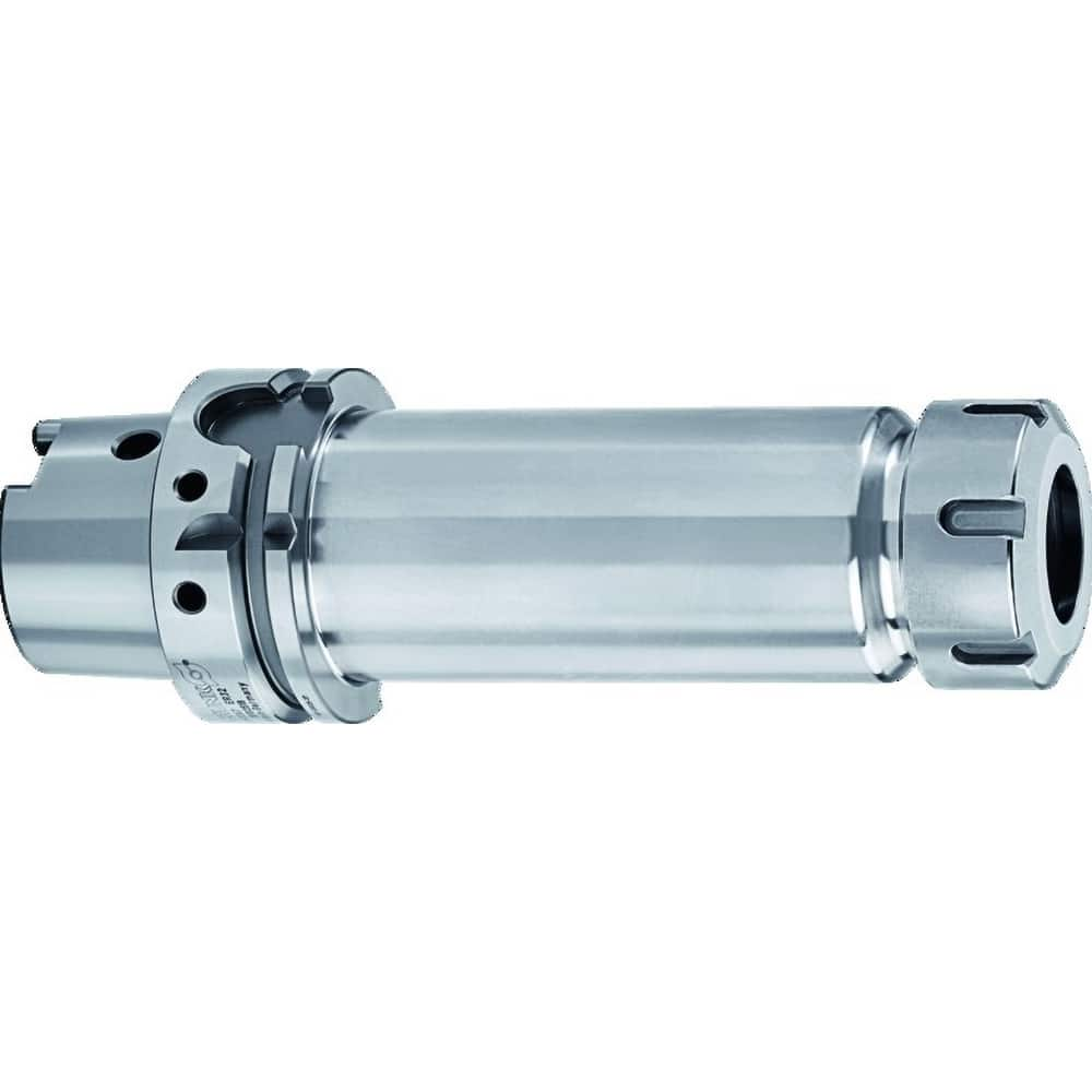 Schunk - Collet Chucks; Collet System: ER ; Collet Series: ER25 ; Shank Type: Hollow Taper ; Modular Connection Size: HSK100A ; Projection (mm): 160.000 ; Through Coolant: Yes - Exact Industrial Supply