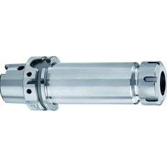 Collet Chuck: ER Collet, Hollow Taper Shank 200 mm Projection, Balanced to 25,000 RPM, Through Coolant