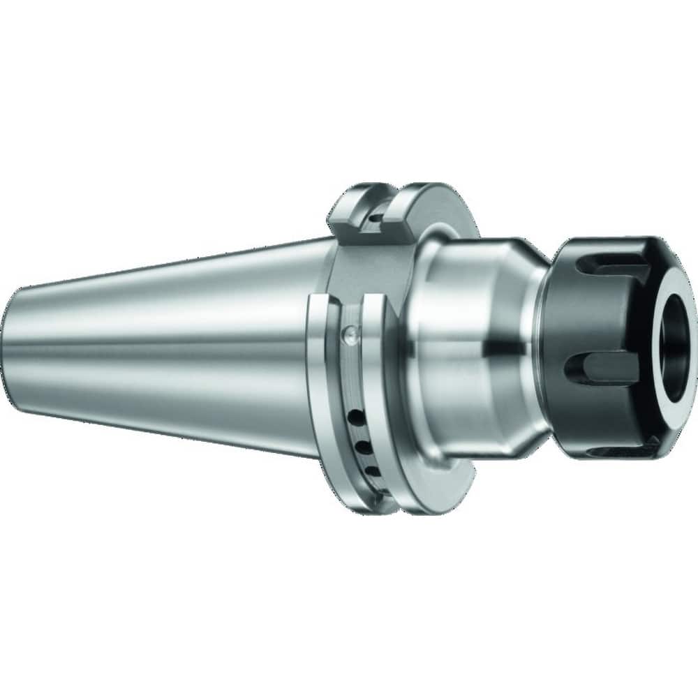 Schunk - Collet Chucks; Collet System: ER ; Collet Series: ER11 ; Shank Type: Taper ; Modular Connection Size: CAT40 ; Projection (Inch): 4 ; Through Coolant: Yes - Exact Industrial Supply