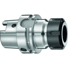 Schunk - Collet Chucks; Collet System: ER ; Collet Series: ER32 ; Shank Type: Hollow Taper ; Modular Connection Size: HSK63A ; Projection (mm): 100.000 ; Through Coolant: Yes - Exact Industrial Supply