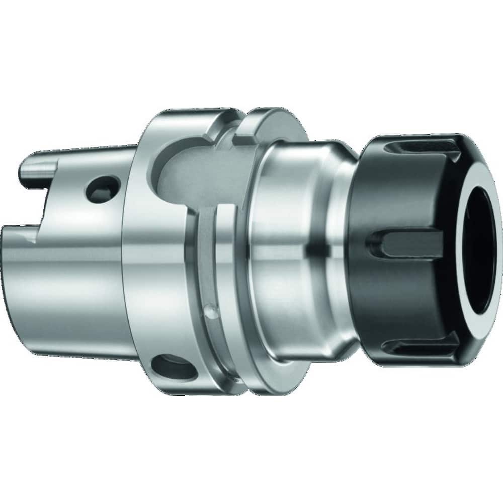 Schunk - Collet Chucks; Collet System: ER ; Collet Series: ER32 ; Shank Type: Hollow Taper ; Modular Connection Size: HSK63A ; Projection (mm): 75.000 ; Through Coolant: Yes - Exact Industrial Supply