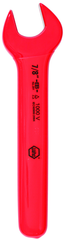 Insulated Open End Wrench 1/2" x 140mm OAL; angled 15° - Benchmark Tooling