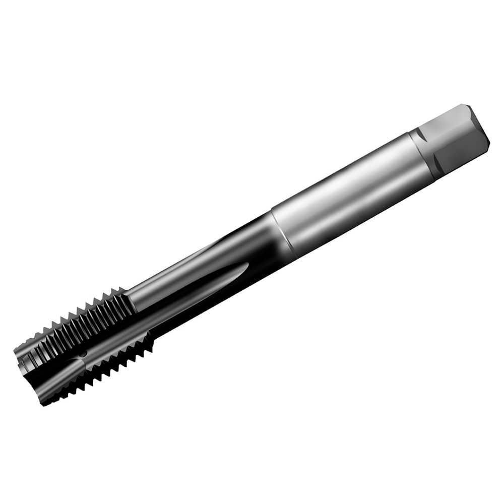 Sandvik Coromant - M22x2.50 DIN 376 Class 6HX 4-Flute TiAlN Finish HSS-E-PM Spiral Point Tap - Exact Industrial Supply