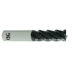 5/8" Dia. - 3-1/2" OAL - TIAlN CBD - .125 CR- Roughing End Mill - 4 FL - Benchmark Tooling