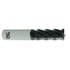 3/4" Dia. - 4" OAL - TIAlN CBD - .19 CR- Roughing End Mill - 4 FL - Benchmark Tooling