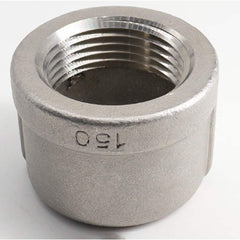 Guardian Worldwide - Stainless Steel Pipe Fittings; Type: Round Cap ; Fitting Size: 1 ; End Connections: Threaded ; Material Grade: 304 ; Pressure Rating (psi): 150 - Exact Industrial Supply