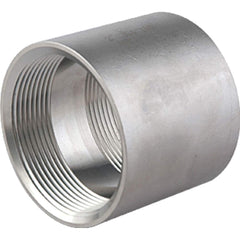 Guardian Worldwide - Stainless Steel Pipe Fittings; Type: Full Coupling ; Fitting Size: 1-1/2 ; End Connections: FNPT x FNPT ; Material Grade: 316 ; Pressure Rating (psi): 150 ; Length (Inch): 2.12 - Exact Industrial Supply