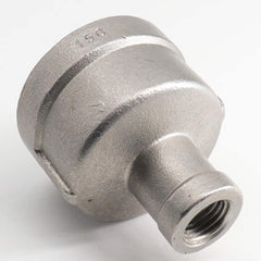 Guardian Worldwide - Stainless Steel Pipe Fittings; Type: Reducing Coupling ; Fitting Size: 1-1/4 x 1/8 ; End Connections: FNPT x FNPT ; Material Grade: 304 ; Pressure Rating (psi): 150 ; Length (Inch): 1.99 - Exact Industrial Supply