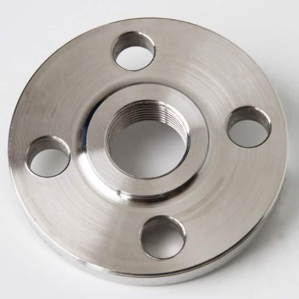 Guardian Worldwide - Stainless Steel Pipe Flanges; Style: Threaded ; Pipe Size: 4 (Inch); Outside Diameter (Inch): 9 ; Material Grade: 316 ; Distance Across Bolt Hole Centers: 7-1/2 (Inch); Number of Bolt Holes: 8.000 - Exact Industrial Supply