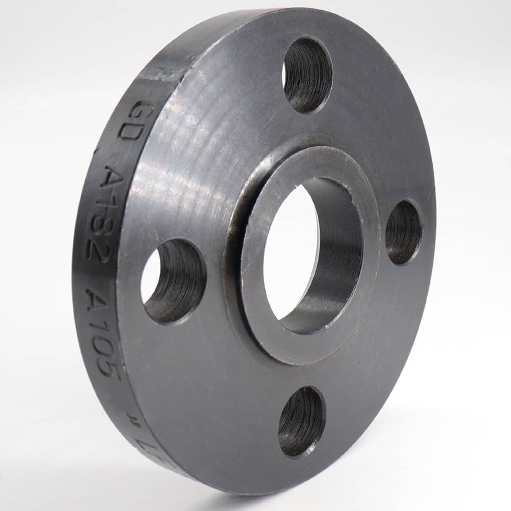 Guardian Worldwide - Stainless Steel Pipe Flanges; Style: Lap Joint ; Pipe Size: 1-1/4 (Inch); Outside Diameter (Inch): 4.62 ; Material Grade: Carbon Steel ; Distance Across Bolt Hole Centers: 3-1/2 (Inch); Number of Bolt Holes: 4.000 - Exact Industrial Supply