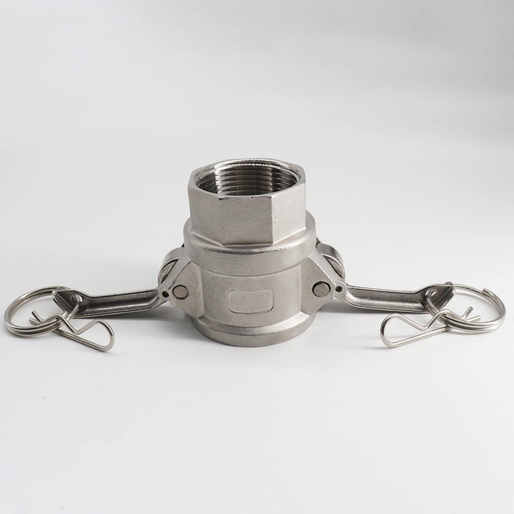 Guardian Worldwide - Suction & Discharge Hose Couplings; Type: D Type Quick Coupling ; Coupling Descriptor: Type D ; Coupler Size: 1 (Inch); Thread Size: 1 ; Material: 316 Stainless Steel ; Style: D - Exact Industrial Supply