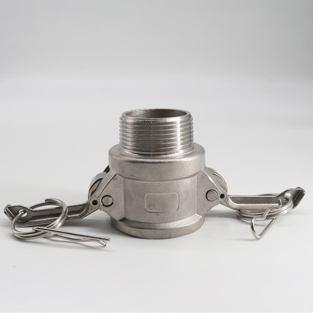 Guardian Worldwide - Suction & Discharge Hose Couplings; Type: B Type Quick Coupling ; Coupling Descriptor: Type B ; Coupler Size: 1 (Inch); Thread Size: 1 ; Material: 316 Stainless Steel ; Style: B - Exact Industrial Supply