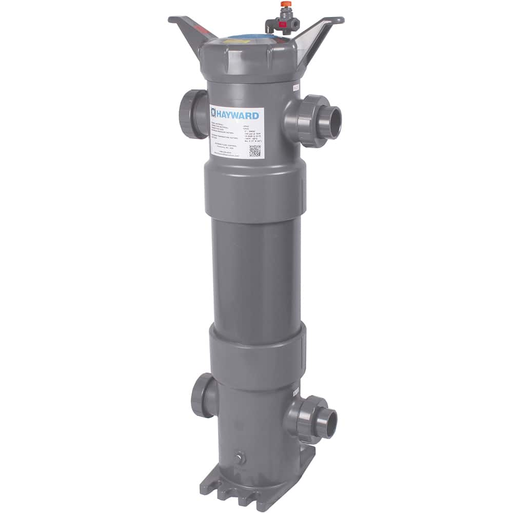 Hayward - Bag Filter Housings; Bag Size (#): 1 ; Length (Decimal Inch): 16.0000 ; Pipe Size: 1-1/4 (Inch); End Connections: Flanged ; Maximum Flow Rate (GPM): 100 ; Maximum Working Pressure (psi): 150.000 - Exact Industrial Supply