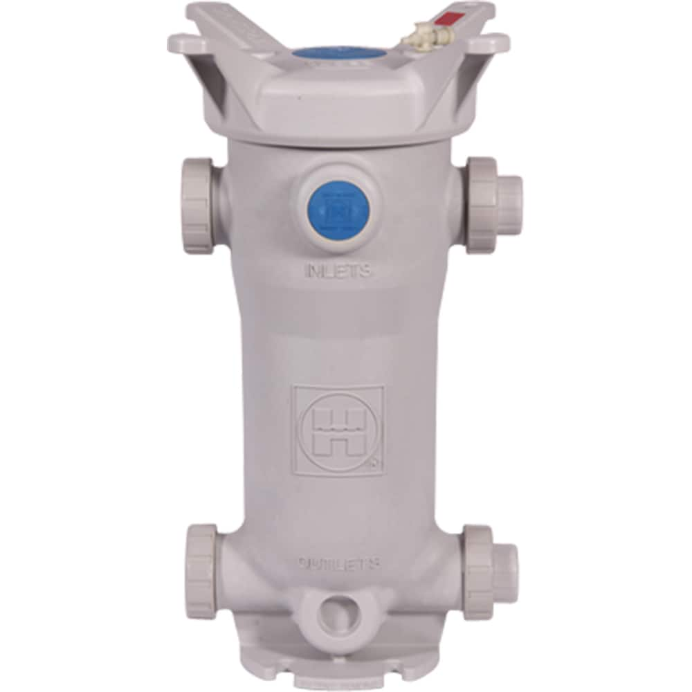 Hayward - Bag Filter Housings; Bag Size (#): 1 ; Length (Decimal Inch): 16.0000 ; Pipe Size: 2 (Inch); End Connections: Socket Fusion ; Maximum Flow Rate (GPM): 100 ; Maximum Working Pressure (psi): 150.000 - Exact Industrial Supply