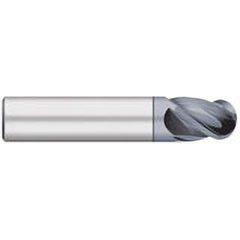 Titan USA - Ball End Mills; Mill Diameter (Inch): 5/16 ; Mill Diameter (Decimal Inch): 0.3125 ; Number of Flutes: 4 ; Length of Cut (Inch): 7/16 ; Length of Cut (Decimal Inch): 0.4375 ; Material: Solid Carbide - Exact Industrial Supply
