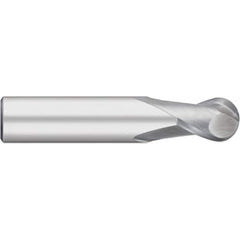 Titan USA - Ball End Mills; Mill Diameter (Inch): 3/4 ; Mill Diameter (Decimal Inch): 0.7500 ; Number of Flutes: 2 ; Length of Cut (Inch): 1 ; Length of Cut (Decimal Inch): 1.0000 ; Material: Solid Carbide - Exact Industrial Supply