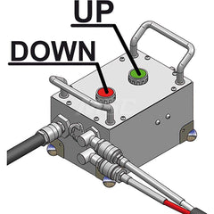 Service & Floor Jacks; Product Type: Remote Control; Minimum Height (Inch): 6; Minimum Height (Decimal Inch): 6.0000; Maximum Height (Inch): 6.0000; Maximum Height (Inch): 6; Features: 91003; 91000; 91001