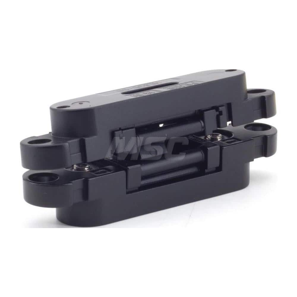 Adjustable Concealed Cabinet Hinge: Zinc Alloy & Stainless Steel, Black Finish