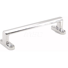 Drawer Pulls; Handle Diameter: 0.4898; Width (Decimal Inch): 4.8980; Width (mm): 120.00; Length (Inch): 4-23/32; Projection: 1.1; Center to Center: 4-1/4; Thread Size: 5; Finish/Coating: Mirror; Material Grade: 304; Additional Information: Heigth: 27 mm;