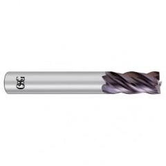 7/16 x 7/16 x 1 x 2-3/4 4Fl  Square Carbide End Mill - EXO - Benchmark Tooling