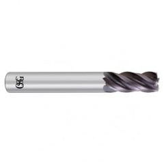 1 x 1 x 1-1/2 x 4 4Fl .125 C/R Carbide End Mill - EXO - Benchmark Tooling