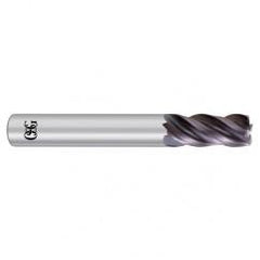 1/2 x 1/2 x 1 x 3 4Fl .060 C/R Carbide End Mill - EXO - Benchmark Tooling