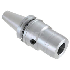 Hydraulic Tool Chuck: Taper Shank 38 mm Nose Dia, Through Coolant