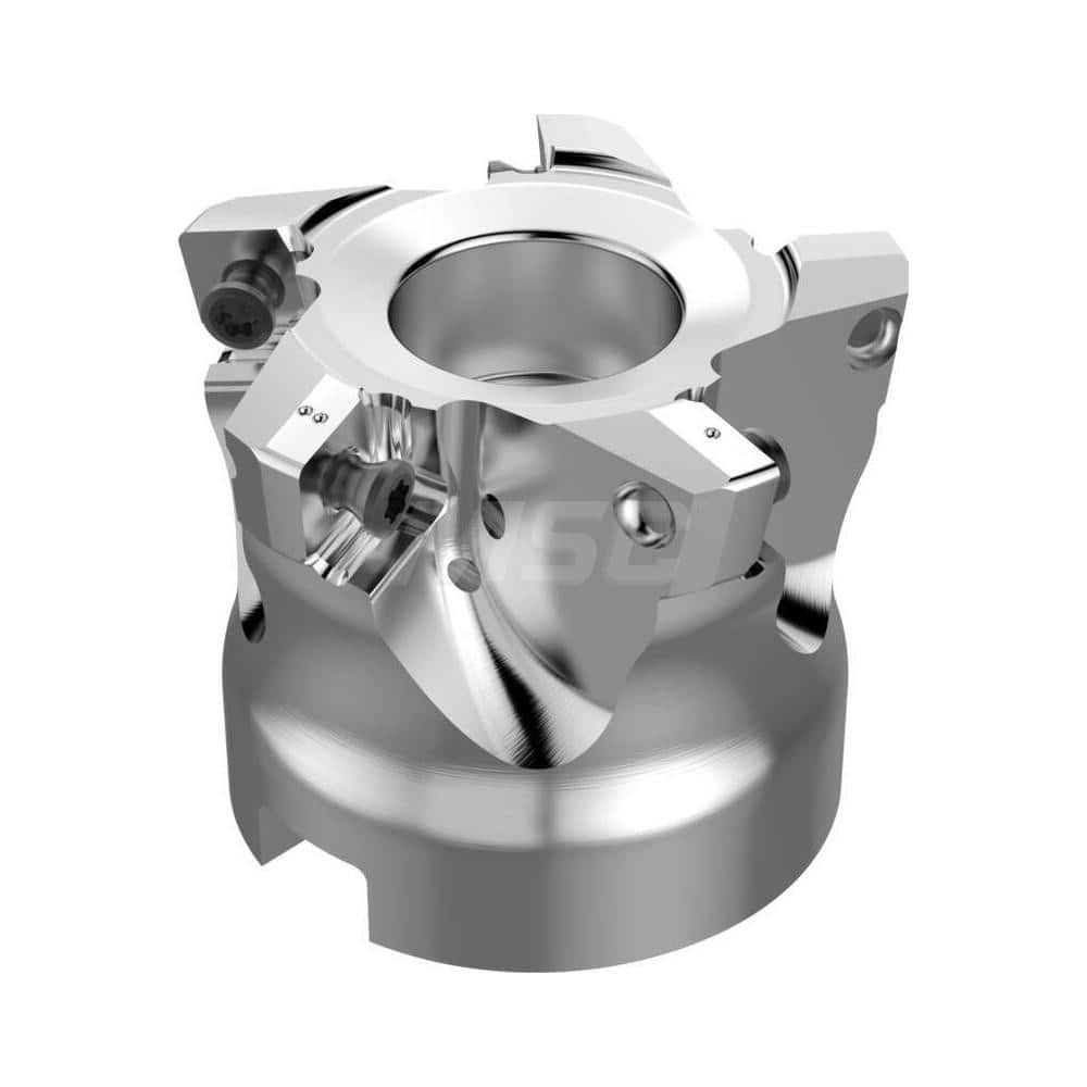 Indexable High-Feed Face Mills; Minimum Cutting Diameter: 33.70 mm; Maximum Cutting Diameter: 50.00 mm; Maximum Depth Of Cut: 1.10 mm; Arbor Hole Diameter (mm): 22.00; Compatible Insert Size Code: SPKT10T317; Maximum Ramping Angle: 1.9; Series: R220.21; C