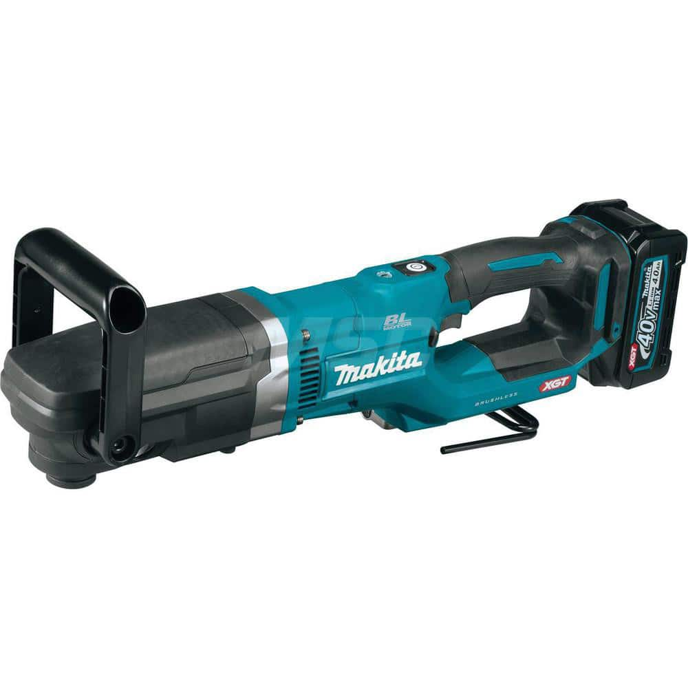 Cordless Drill: 7/16″ Chuck, 1,500 RPM Hex Chuck, Reversible, Charger Included