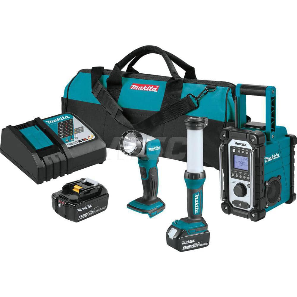 Cordless Tool Combination Kit: 18V