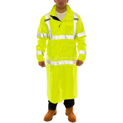 Work Jacket & Coat  Size 2X-Large N/A Polyurethane & 300D Polyester N/A Fluorescent Yellow ™Green N/A 6.000 Pocket