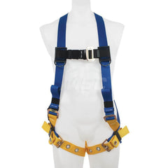 Fall Protection Harnesses: 400 Lb, Single D-Ring Style, Size X-Large, For General Industry, Back