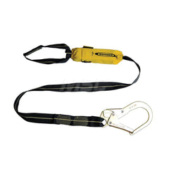 Lanyards & Lifelines; Load Capacity: 5000 lb; Construction Type: Webbing; Harness Type: Ladder Climbing; Lanyard End Connection: Snap Hook; Anchorage End Connection: Rebar Hook; Length Ft.: 6.00