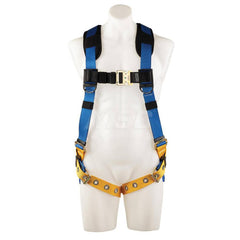 Fall Protection Harnesses: 400 Lb, Single D-Ring Style, Size Medium & Large, For General Industry, Back