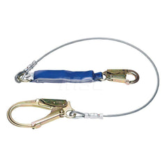 Lanyards & Lifelines; Load Capacity: 5000 lb; Construction Type: Webbing; Harness Type: Ladder Climbing; Lanyard End Connection: Snap Hook; Anchorage End Connection: Rebar Hook; Length Ft.: 6.00