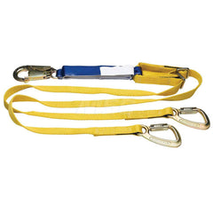 Lanyards & Lifelines; Load Capacity: 5000 lb; Construction Type: Webbing; Harness Type: Ladder Climbing; Lanyard End Connection: Snap Hook; Anchorage End Connection: Carabiner; Length Ft.: 6.00