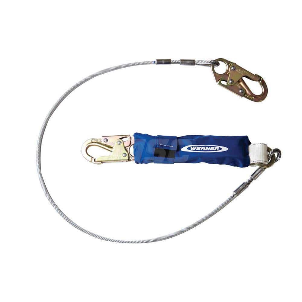 Lanyards & Lifelines; Load Capacity: 5000 lb; Construction Type: Webbing; Harness Type: Ladder Climbing; Lanyard End Connection: Snap Hook; Anchorage End Connection: Snap Hook; Length Ft.: 6.00