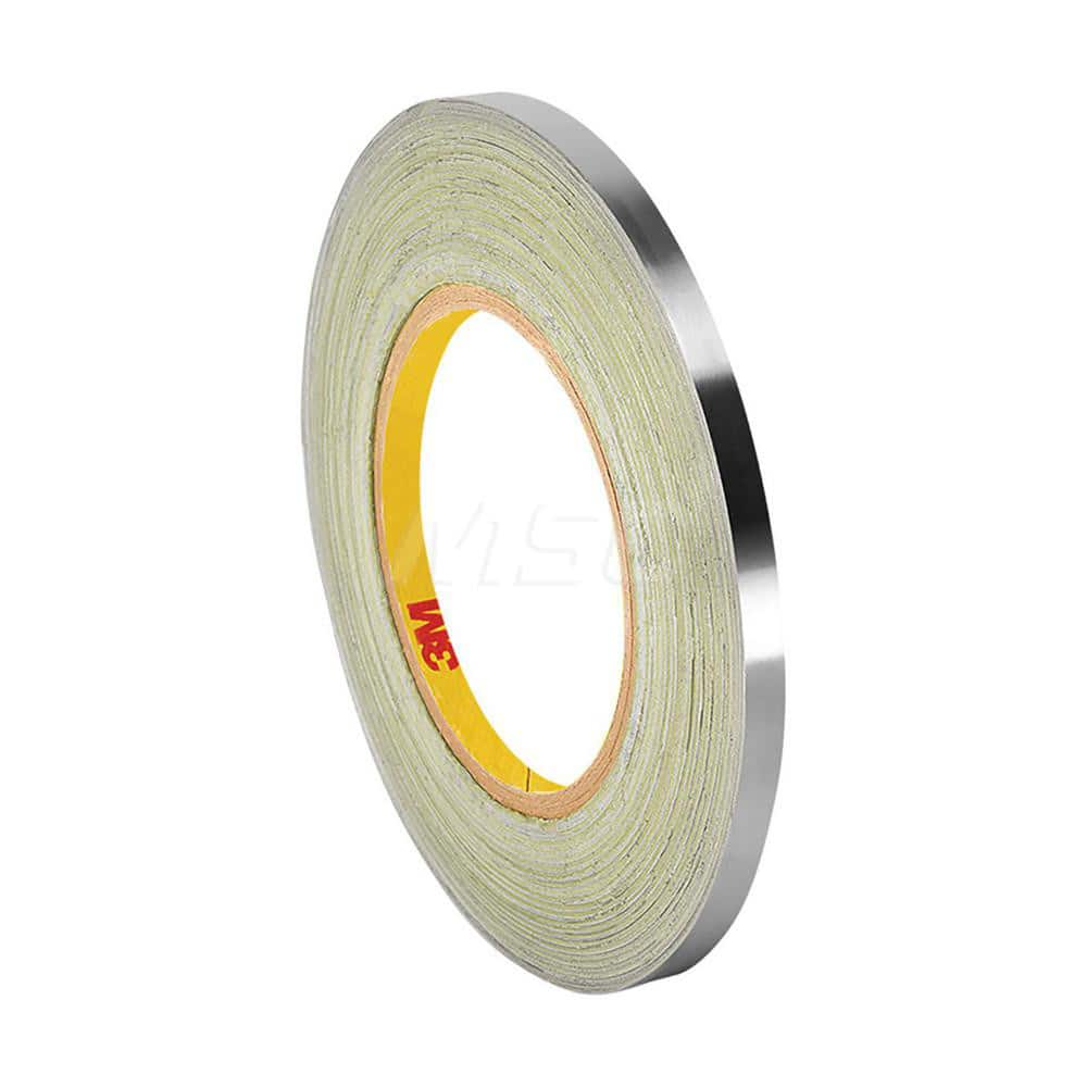 Duct Tape: 2″ Wide, 15 mil Thick, Aluminum Foil Acrylic Adhesive, 126 lb/in Tensile Strength