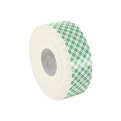 White Double-Sided Urethane Foam Tape: 1/2″ Wide, 5 yd Long, 125 mil Thick, Acrylic Adhesive