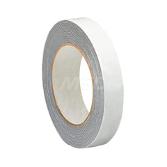 Gray Double-Sided Foam Tape: 3/4″ Wide, 5 yd Long, 45 mil Thick, Acrylic Adhesive