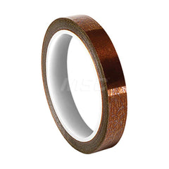 Polyimide Film Tape: 3/4″ Wide, 36 yd Long, 3 mil Thick 30 Lb/In Tensile Strength, Acrylic Adhesive, 311 ° F