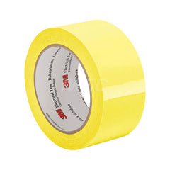 Polyester Film Tape: 1-1/2″ Wide, 72 yd Long, 2.5 mil Thick 25 Lb/In Tensile Strength, Acrylic Adhesive, 266 ° F