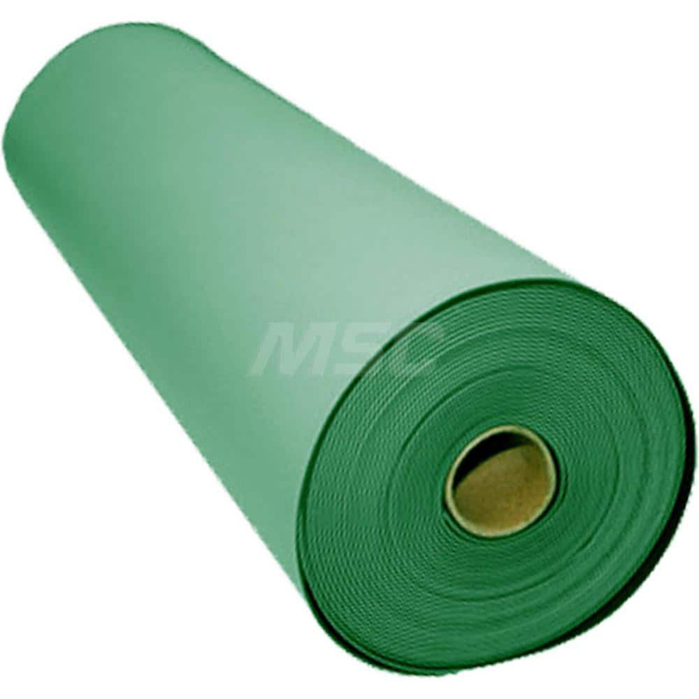 Anti-Static Work Kits & Table Mats; Mat Type: Anti-Static Table Mat; Material: Rubber; Overall Length: 48.00; Thickness: 0.08 in; Resistance: 108.000; Color: Green