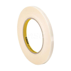 UHMW Film Tape: 1/2″ Wide, 36 yd Long, 10.2 mil Thick 30 Lb/In Tensile Strength, Rubber Adhesive, 225 ° F