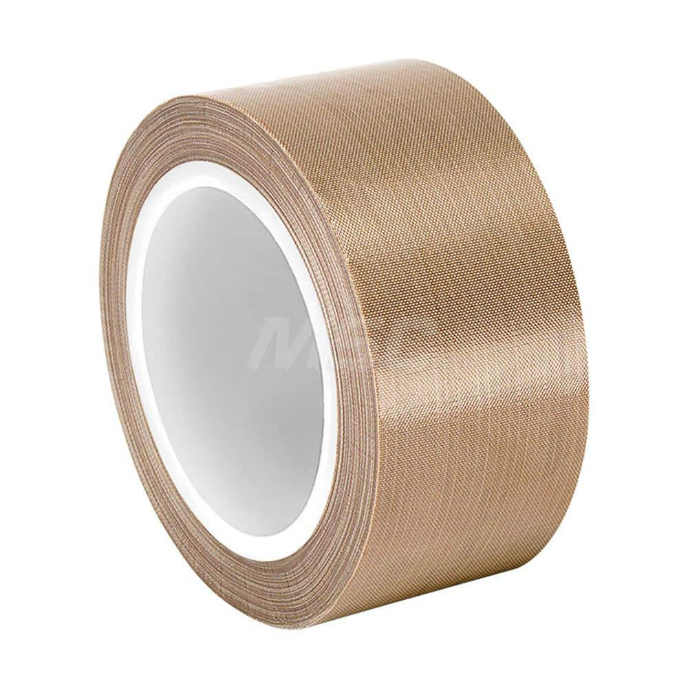 Glass Cloth Tape; Width (Inch): 1/2; Material Type: PTFE; Color: Natural; Adhesive Material: Silicone; Length (yd): 36.00; Thickness (mil): 3.0000; Tensile Strength (Lb./Inch): 70.00; Maximum Operating Temperature (F): 500.000